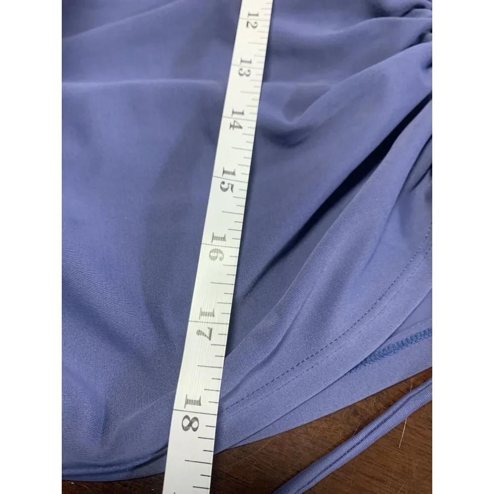Athleta Tankini Top Ruched Baby Doll Size 34 C‎